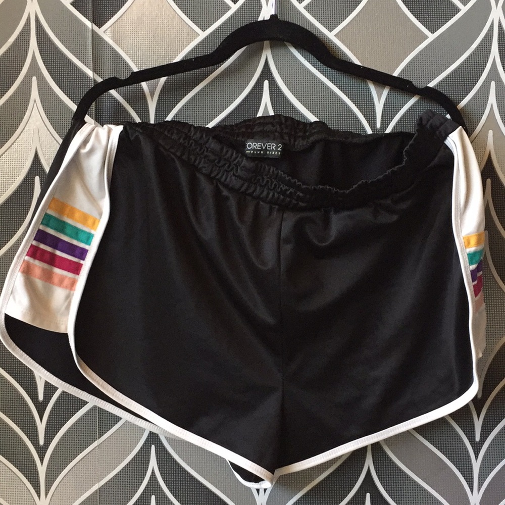 Rainbow 🌈 running shorts